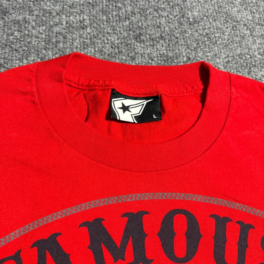 Y2K Famous Stars and Straps Mens Cali Original Graphic T-Shirt Red Large - Picture 2 of 8